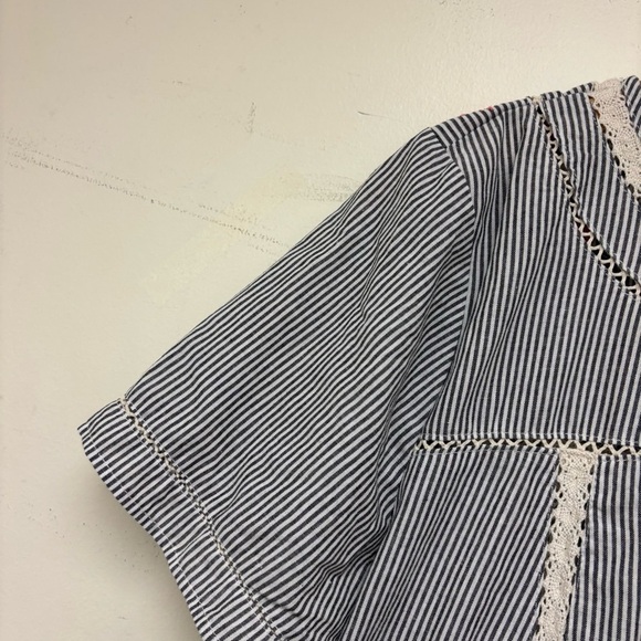 Bungee Floral Embroidered Babydoll Dress - Picture 2 of 12